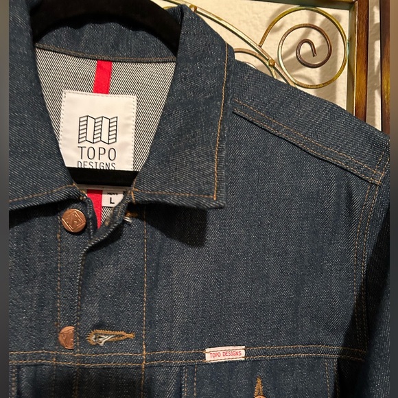Topo Designs Blue Denim Jacket - Picture 4 of 5